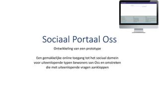 Sociaal Portaal Oss